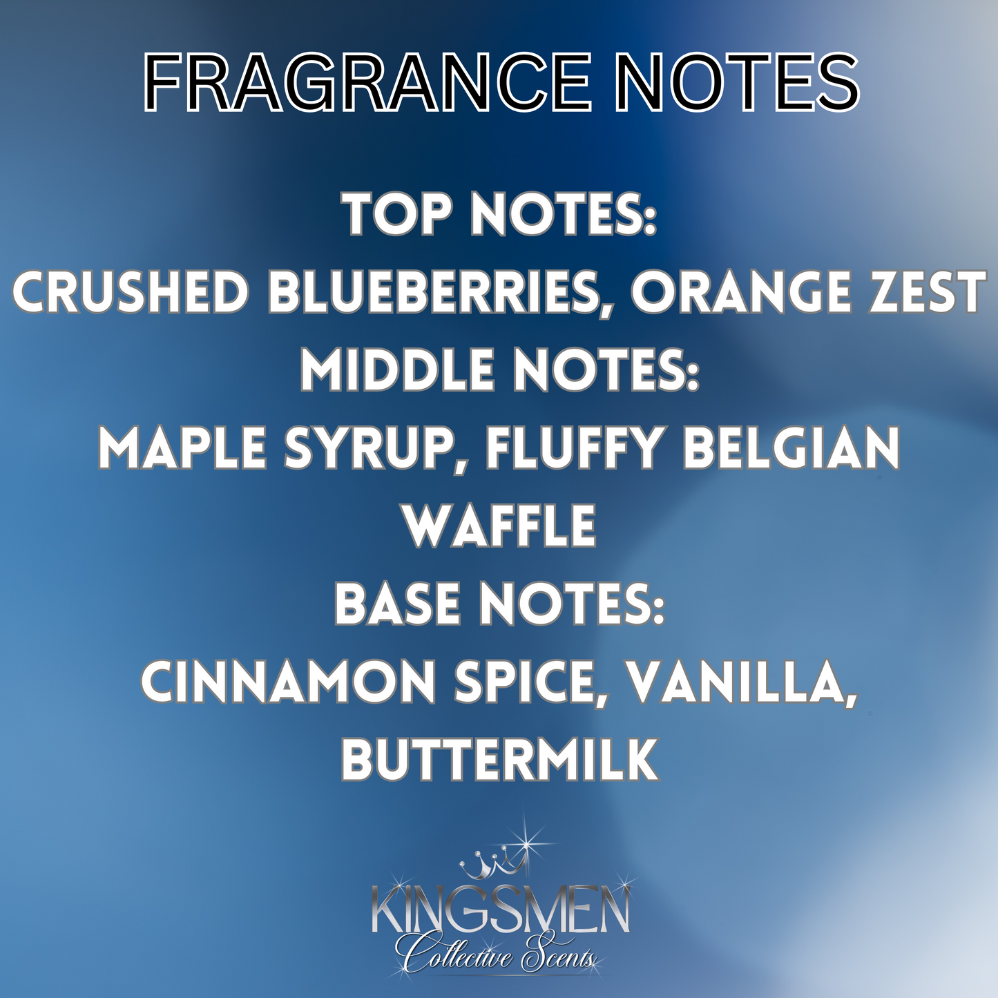 BLUEBERRY WAFFLE CANDLE