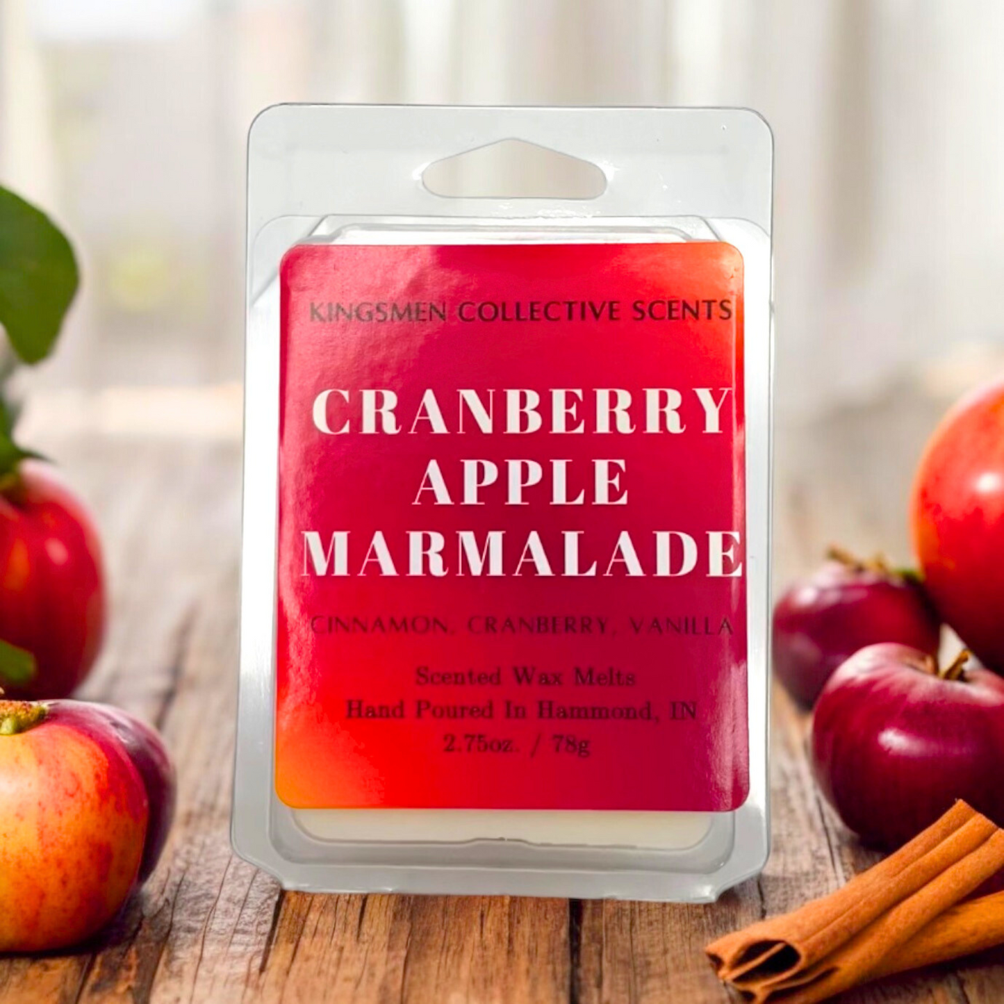 CRANBERRY APPLE MERMALADE WAX MELT