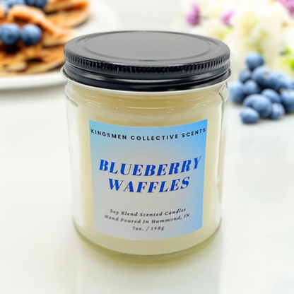 BLUEBERRY WAFFLE CANDLE