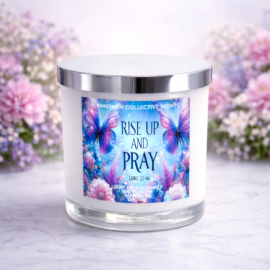 Rise Up And Pray Candle