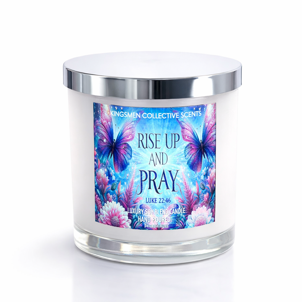 Rise Up And Pray Candle