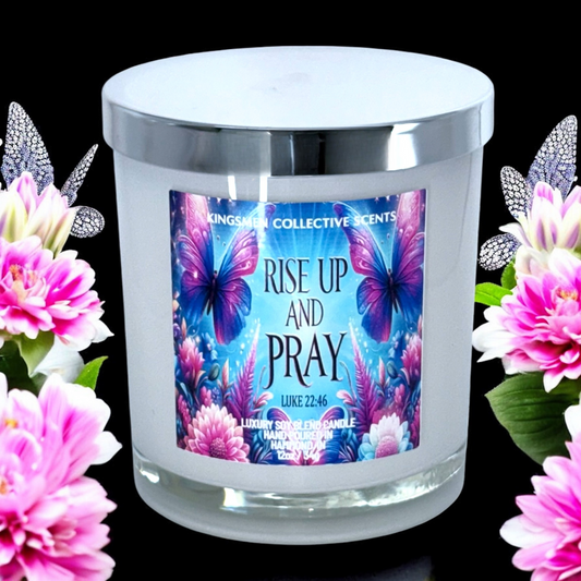 Rise Up And Pray Candle
