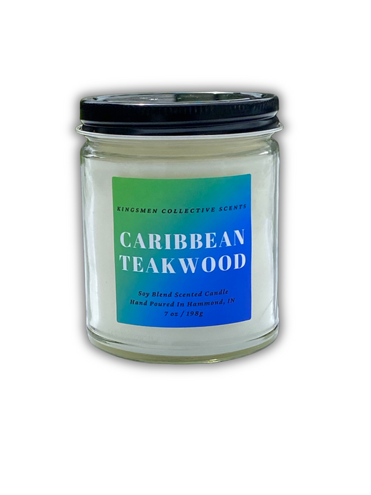 CARIBBEAN TEAKWOOD CANDLE